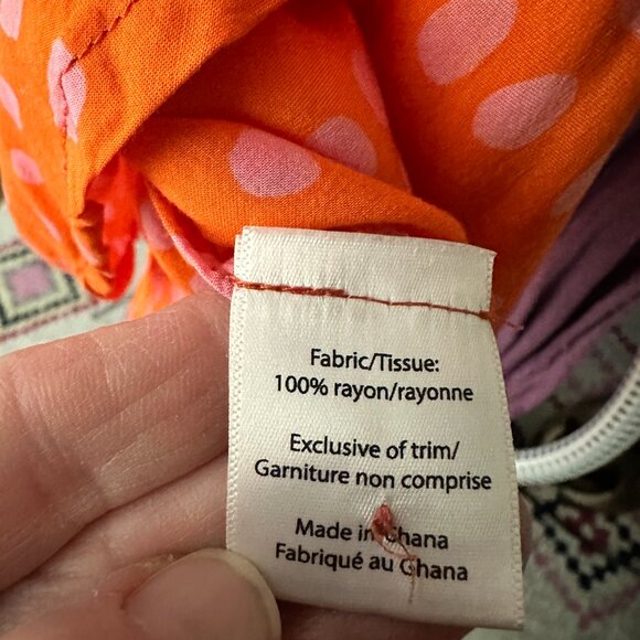 Osei Duro Flouncy Blouse in Sugar Cube Pattern Sz 1 - Picture 7 of 10